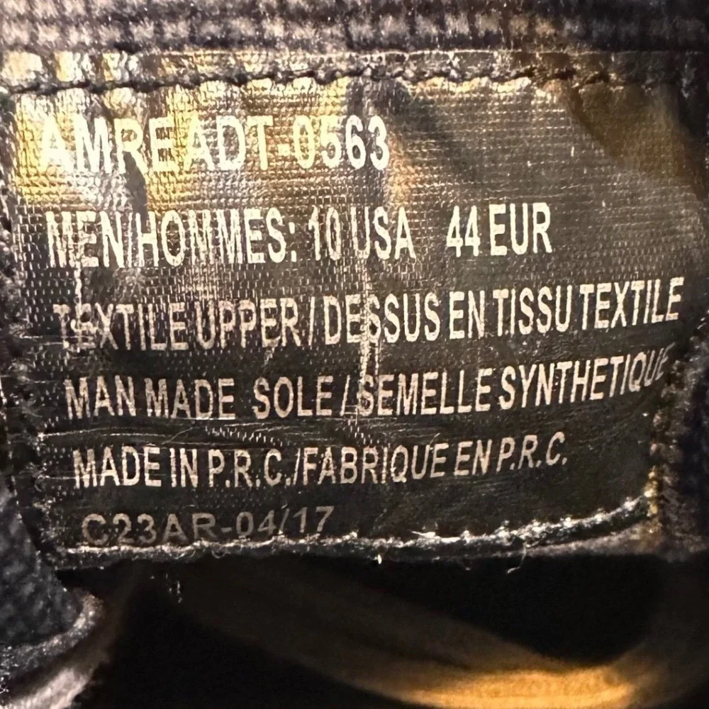 Andrew Marc Reade Textile Chukka Fashion Sneakers Charcoal Mens 10‎
